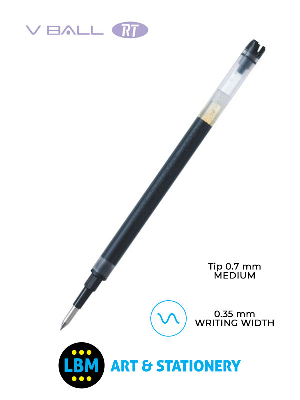 Pilot - Refills for V Ball 07 RT Retractable Rollerball - Choose Colour - BLS-VB7-RT - LBM Art & Stationery Store