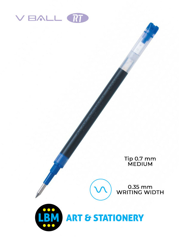 Pilot - Refills for V Ball 07 RT Retractable Rollerball - Choose Colour - BLS-VB7-RT - LBM Art & Stationery Store