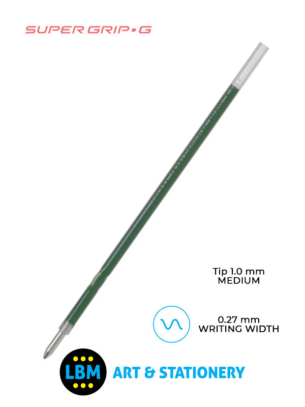 Pilot - Refills for Super Grip-G Stick BPS-GP with 1.0mm Ball - Choose Colour - RFN-GG-M - LBM Art & Stationery Store