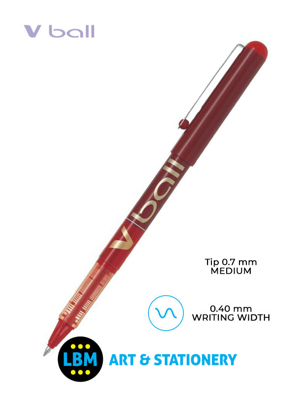 Pilot - V Ball 07 Rollerball Pen - Choose Colour - BL-VB7 - LBM Art & Stationery Store