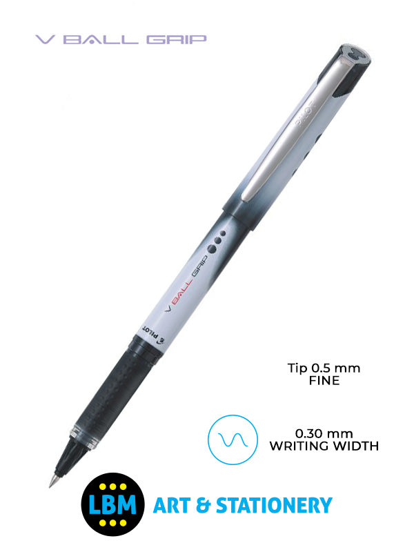 Pilot - V Ball Grip 05 Rollerball Pen - Choose Colour - BLN-VBG5 - LBM Art & Stationery Store