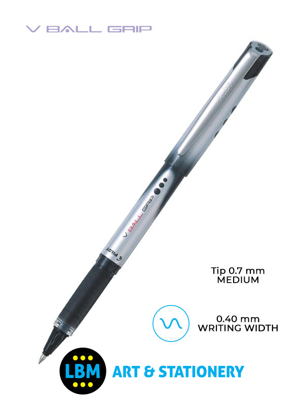 Pilot - V Ball Grip 07 Rollerball Pen - Choose Colour - BLN-VBG7 - LBM Art & Stationery Store