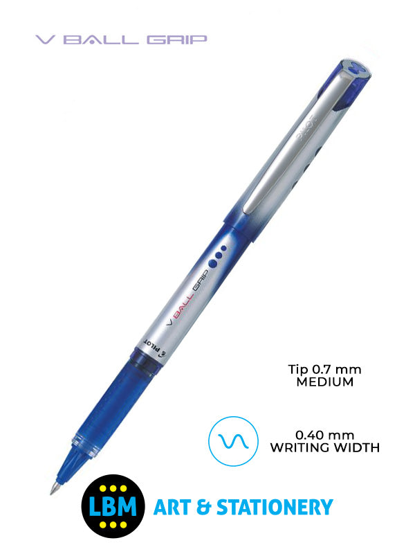 Pilot - V Ball Grip 07 Rollerball Pen - Choose Colour - BLN-VBG7 - LBM Art & Stationery Store
