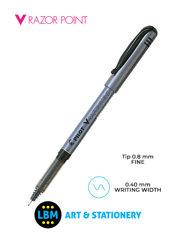 V Razor Point Pen Tip Black SW-V10P - Main Image