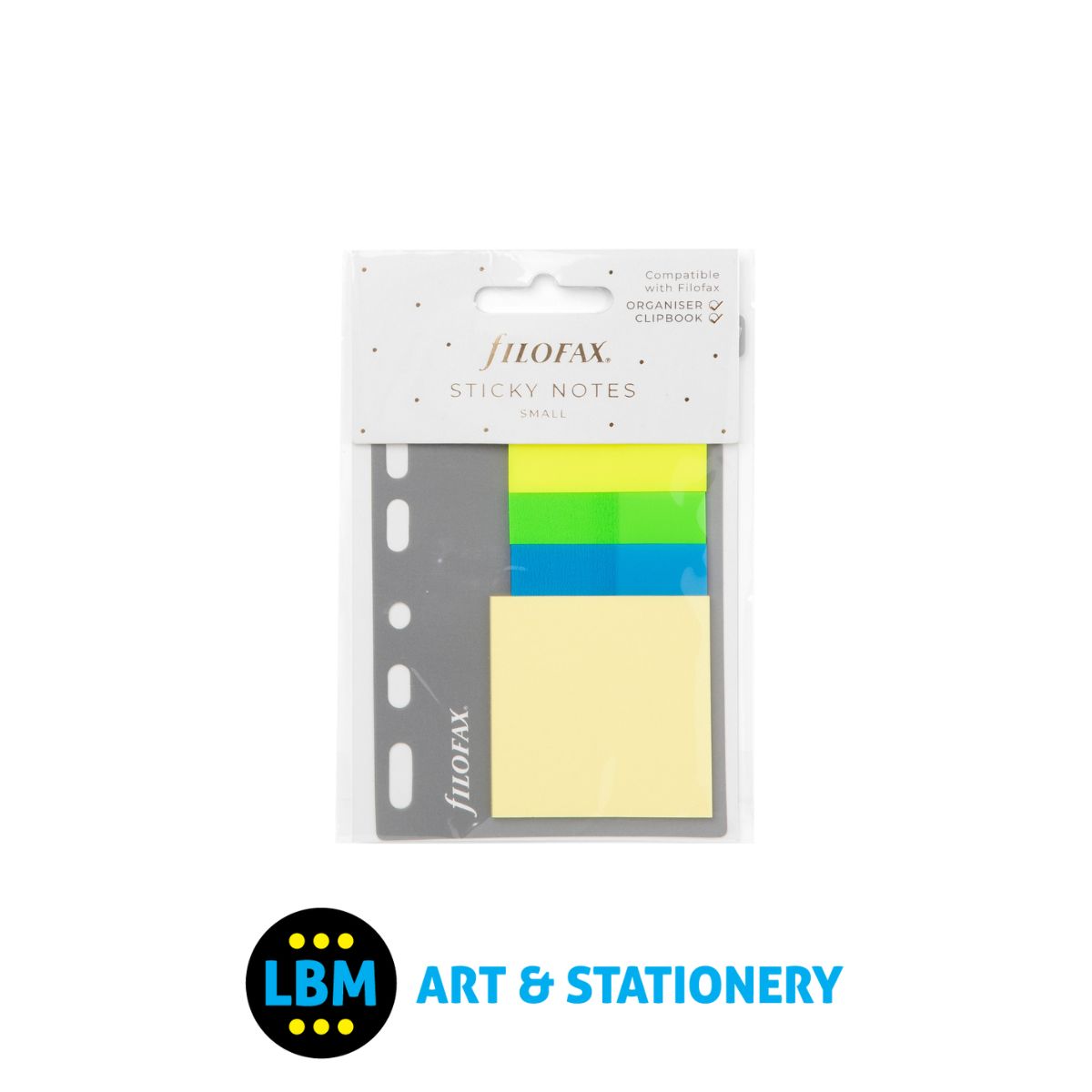 Filofax - Assorted Sticky Notes Small  - Multi-fit - A5 A5 Pocket Personal - 210136