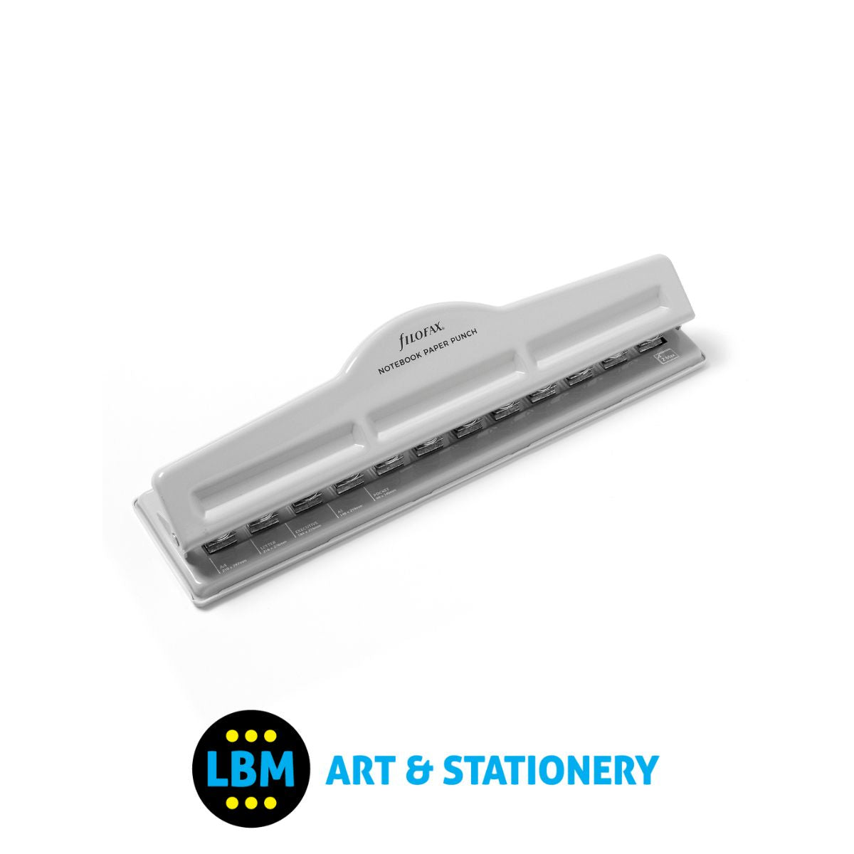 Filofax - Notebook Paper Punch - Hole Punch - Grey - 142119