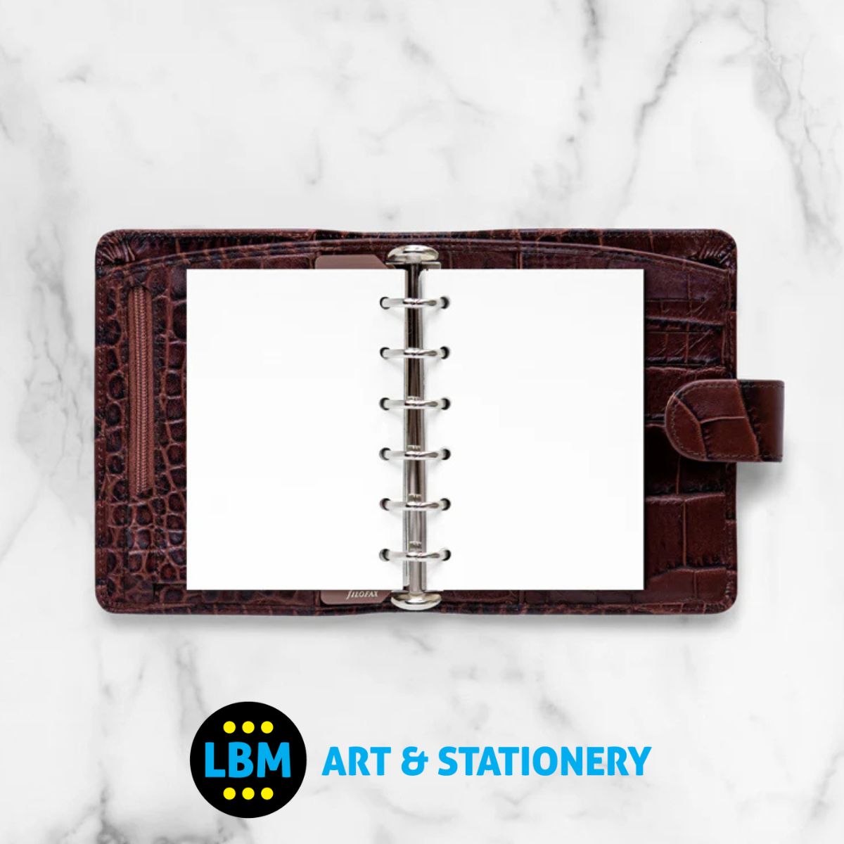 Filofax - White Plain Blank Notepaper Refill - Pocket Organiser - 212405