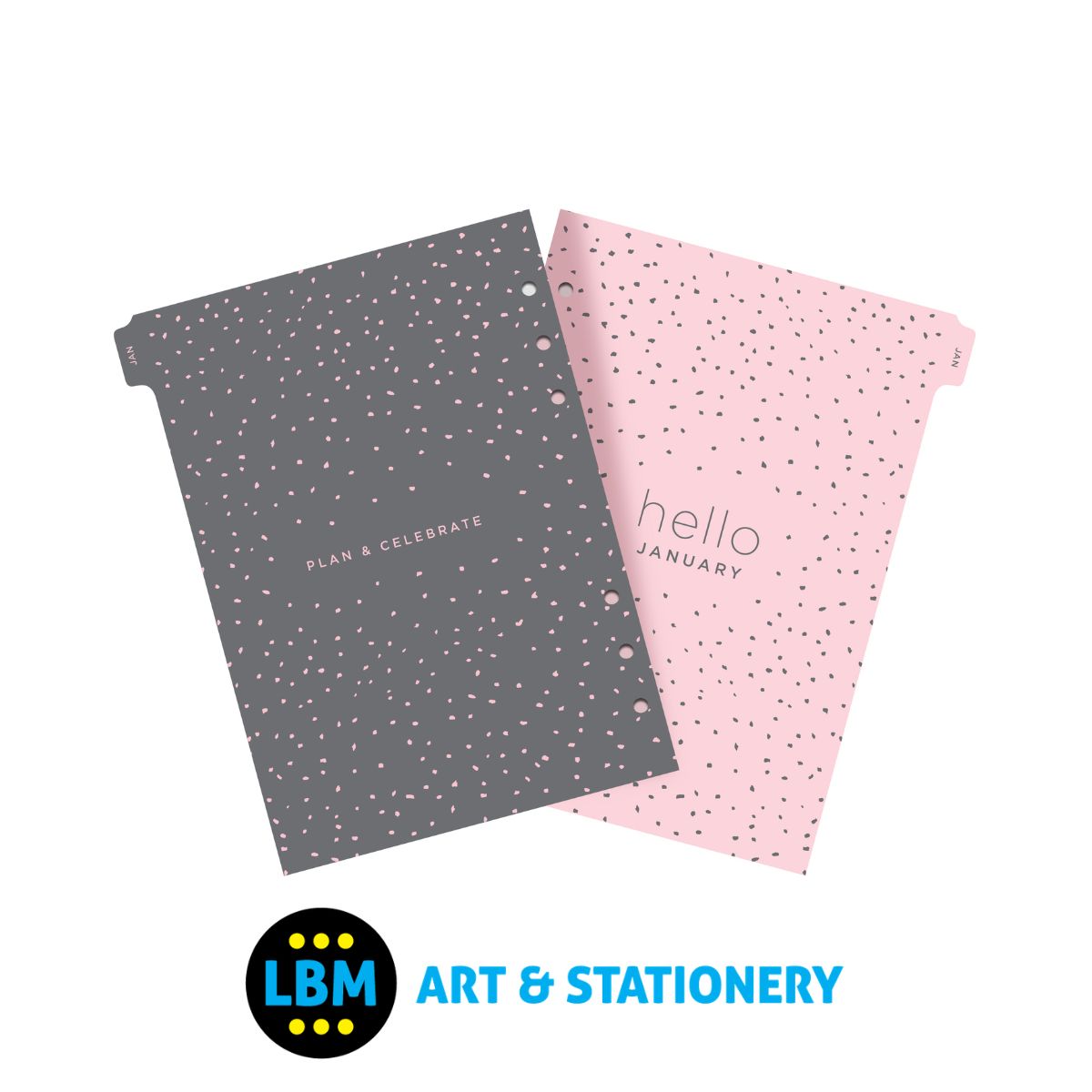 Filofax - 2027 Week On Two Pages Confetti Diary Refill - A5 Organiser - 27-68591