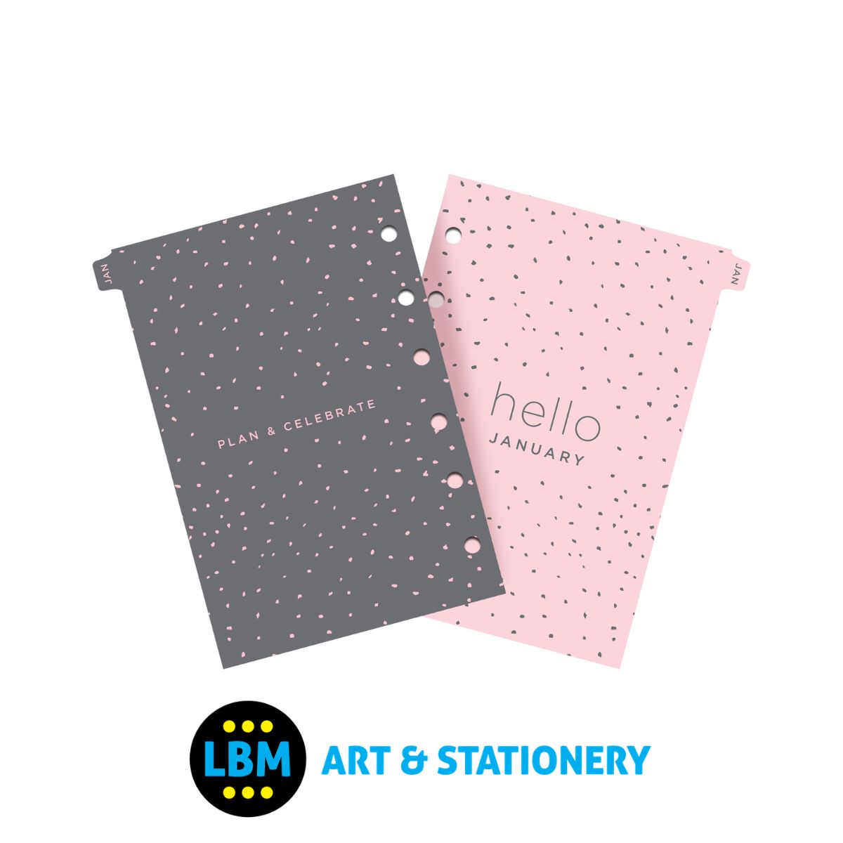  - Filofax - 2027 Week On Two Pages Confetti Design Diary Refill - Pocket Organiser - 27-68291 - LBM Art & Stationery Store