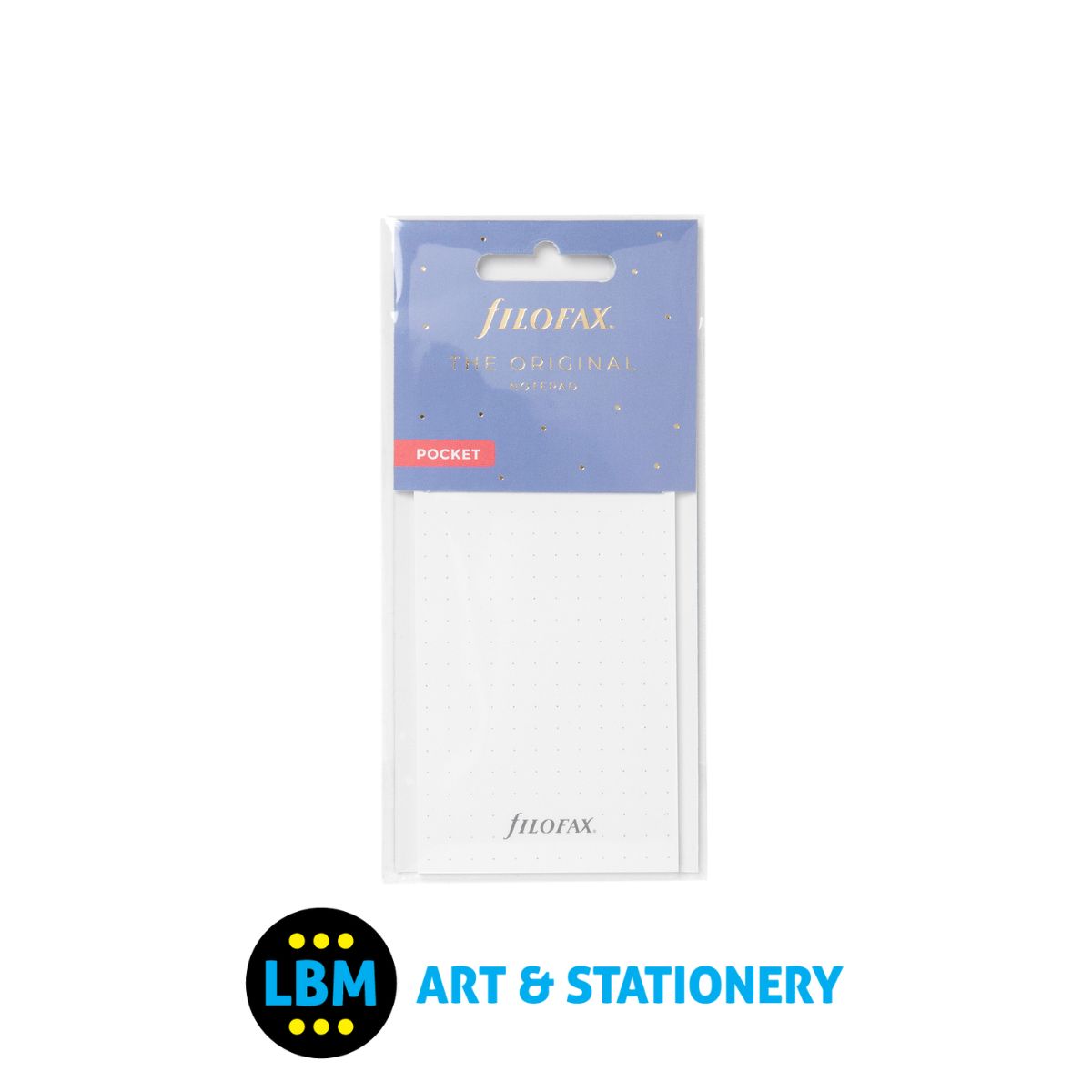 Filofax The Original Notepad Pocket Refill 132897 LBM Art & Stationery