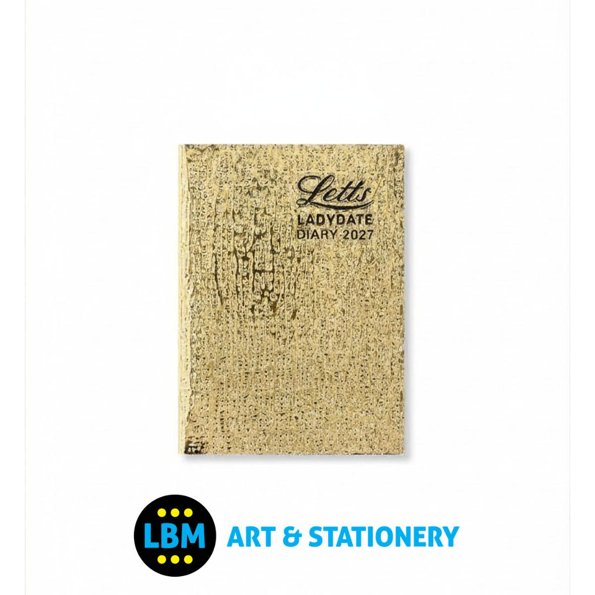  - Letts - Ladydate Mini Pocket Week to View Diary 2027 - English - Rose Gold - 27-081957 - LBM Art & Stationery Store