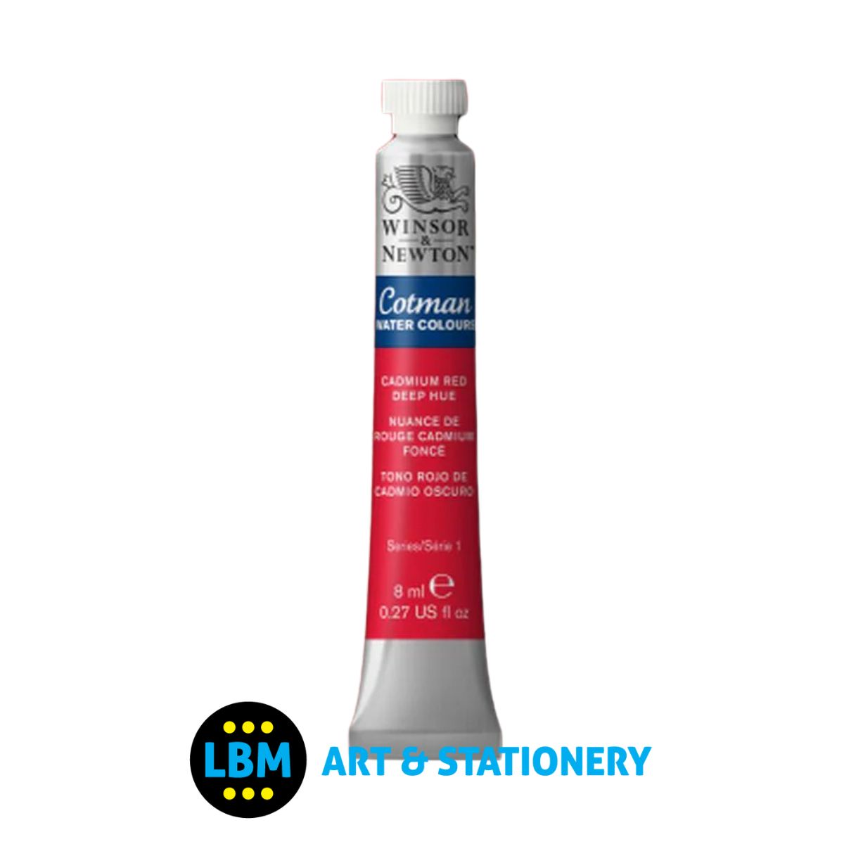 Cotman Watercolour - Cadmium Red Deep Hue