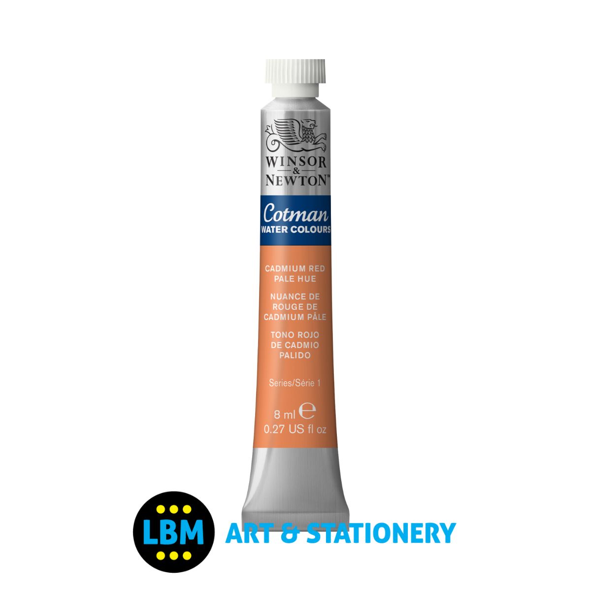 Cotman Watercolour - Cadmium Red Pale Hue