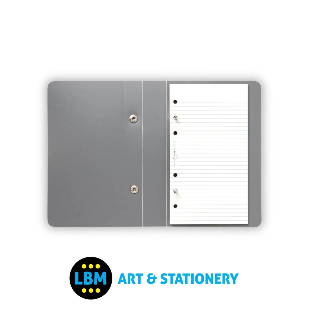 Filofax - Storage Binder Grey for Personal Size Insert Sheets - 132919