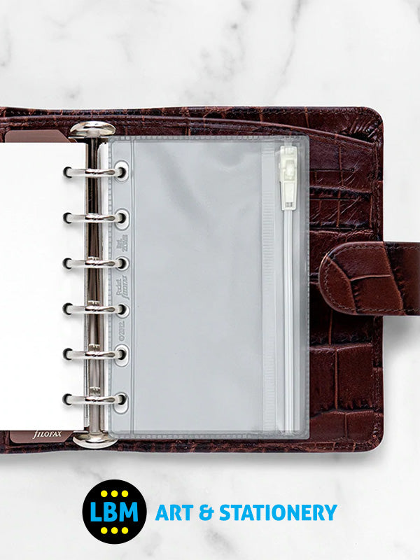 Filofax - Pocket size Zip Closure Envelope Zipper Wallet Organiser Refill 213618 - LBM Art & Stationery Store