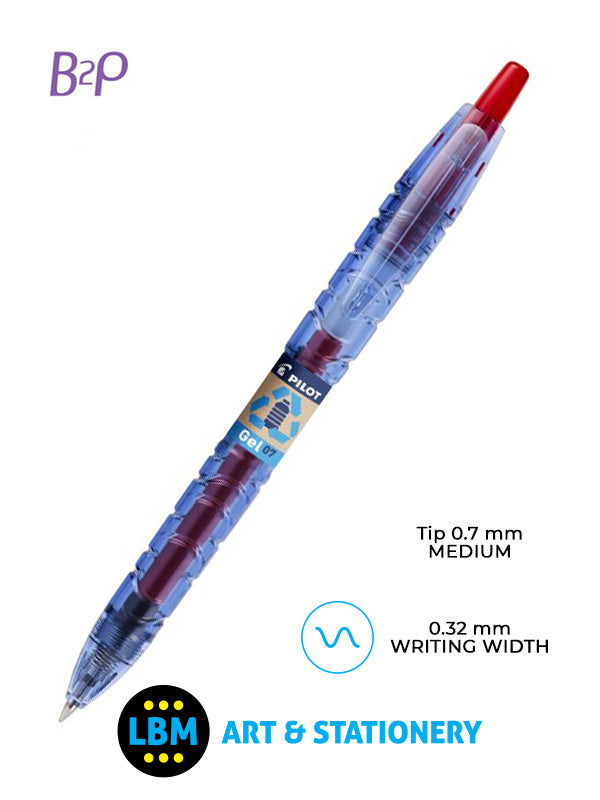 Pilot - B2P Gel Ink Rollerball Pen - Choose Colour - BL-B2P-BG - LBM Art & Stationery Store