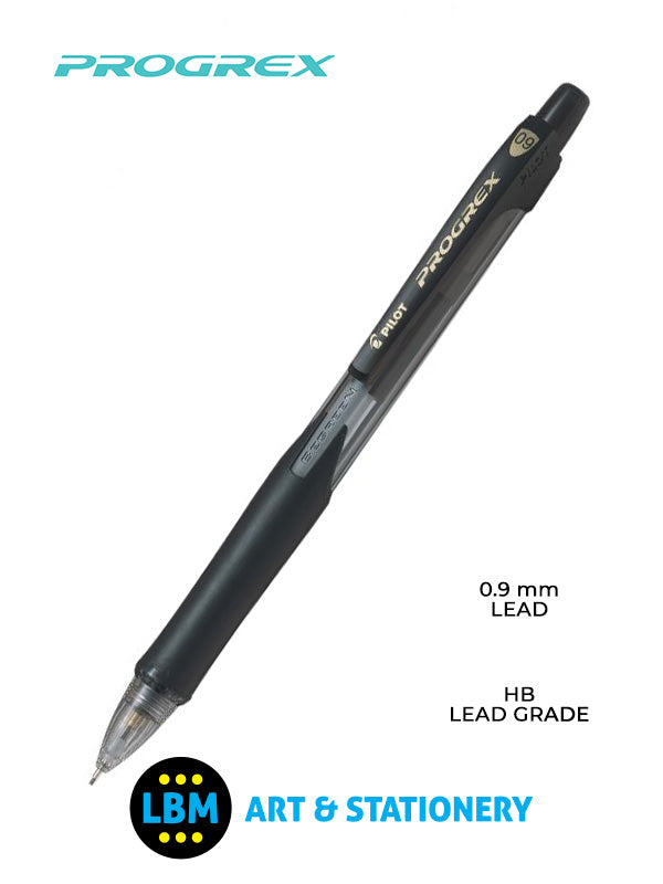 Pilot - PROGREX Mechanical Pencil HB - Choose Lead Size - LBM Art & Stationery Store