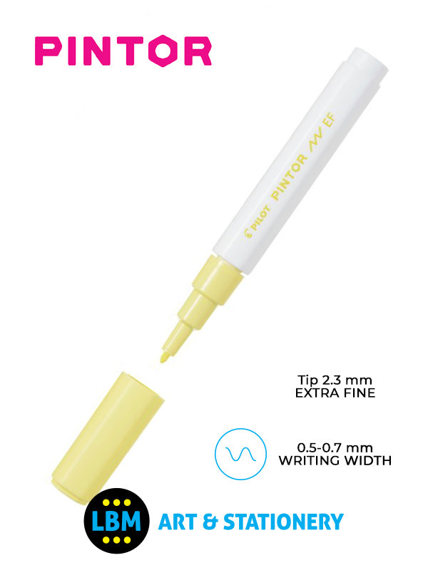 Pilot - Pintor Extra Fine Bullet Tip Marker Pen 2.3mm Tip - Choose Colour - SW-PT-EF - LBM Art & Stationery Store