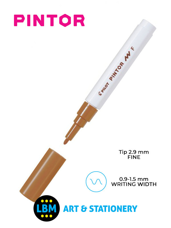 Pilot - Pintor Fine Bullet Tip Marker Pen 2.9mm Tip - Choose Colour - SW-PT-F - LBM Art & Stationery Store