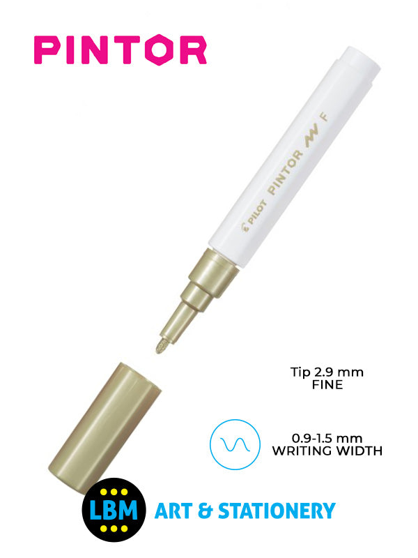 Pilot - Pintor Fine Bullet Tip Marker Pen 2.9mm Tip - Choose Colour - SW-PT-F - LBM Art & Stationery Store