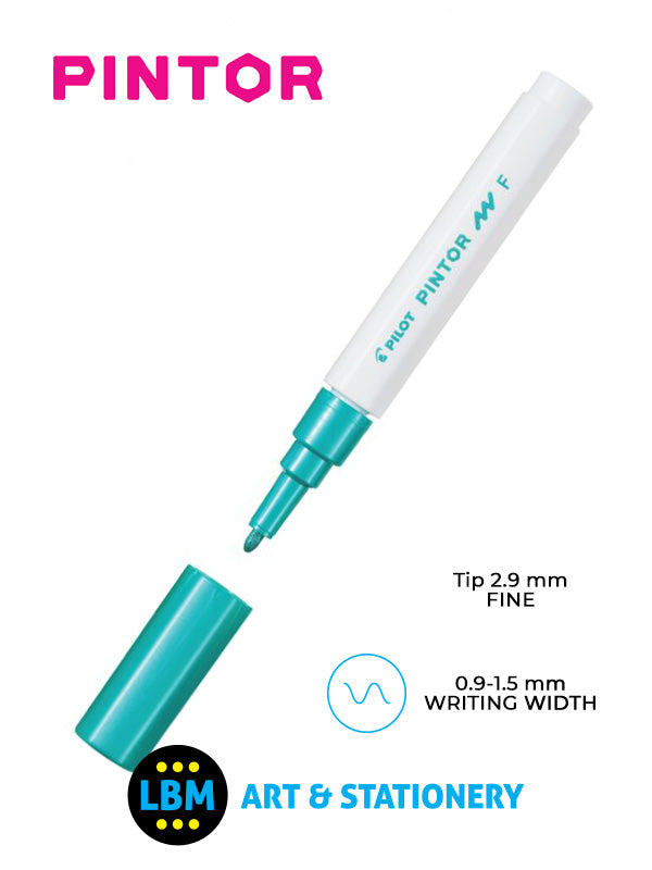 Pilot - Pintor Fine Bullet Tip Marker Pen 2.9mm Tip - Choose Colour - SW-PT-F - LBM Art & Stationery Store