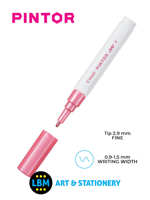 Pilot - Pintor Fine Bullet Tip Marker Pen 2.9mm Tip - Choose Colour - SW-PT-F - LBM Art & Stationery Store