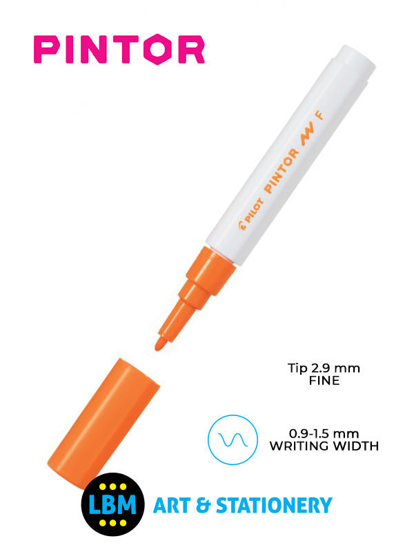 Pilot - Pintor Fine Bullet Tip Marker Pen 2.9mm Tip - Choose Colour - SW-PT-F - LBM Art & Stationery Store