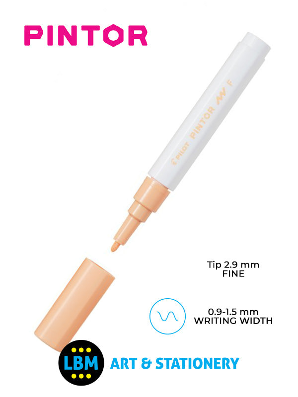 Pilot - Pintor Fine Bullet Tip Marker Pen 2.9mm Tip - Choose Colour - SW-PT-F - LBM Art & Stationery Store