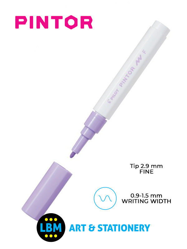 Pilot - Pintor Fine Bullet Tip Marker Pen 2.9mm Tip - Choose Colour - SW-PT-F - LBM Art & Stationery Store