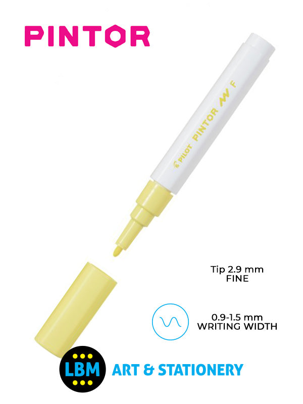 Pilot - Pintor Fine Bullet Tip Marker Pen 2.9mm Tip - Choose Colour - SW-PT-F - LBM Art & Stationery Store