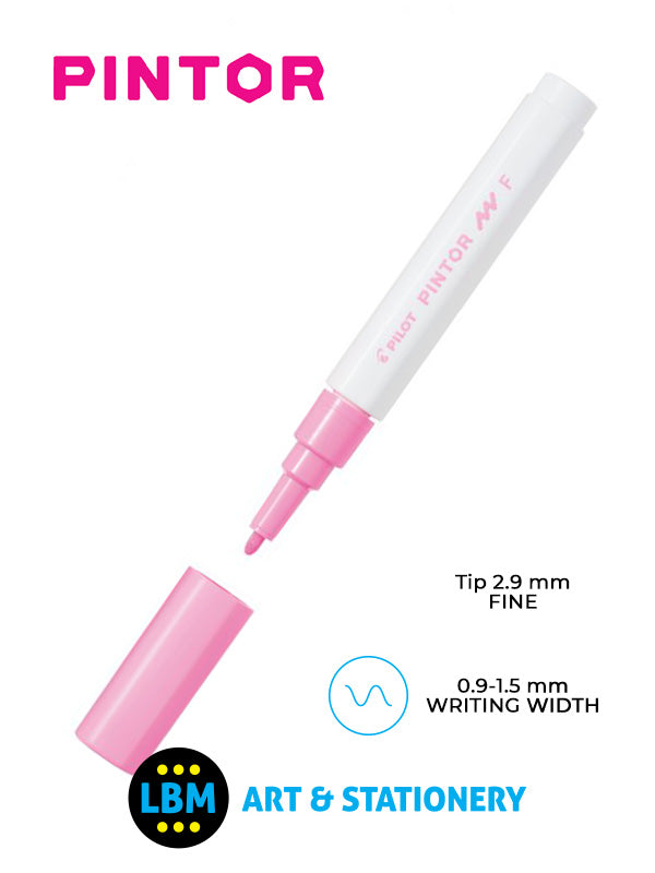 Pilot - Pintor Fine Bullet Tip Marker Pen 2.9mm Tip - Choose Colour - SW-PT-F - LBM Art & Stationery Store