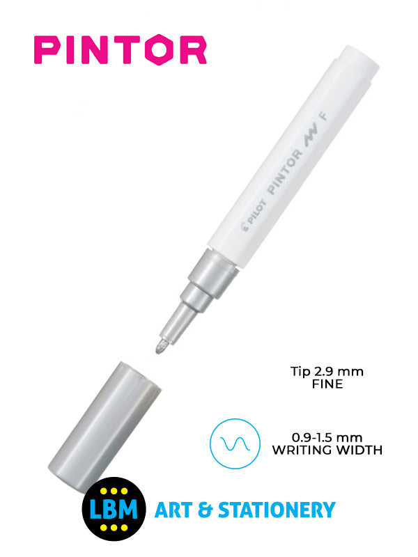 Pilot - Pintor Fine Bullet Tip Marker Pen 2.9mm Tip - Choose Colour - SW-PT-F - LBM Art & Stationery Store
