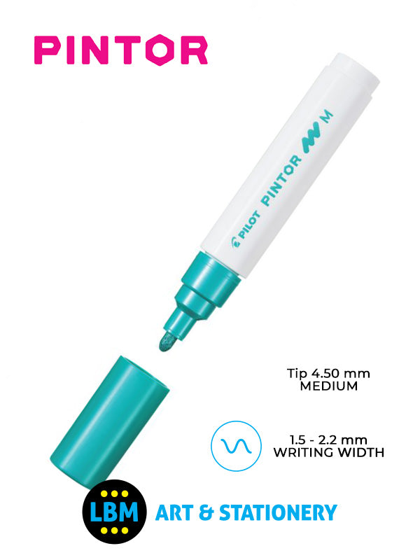 Pilot - Pintor Medium Bullet Tip Marker Pen 4.5mm Tip - Choose Colour - SW-PT-M - LBM Art & Stationery Store