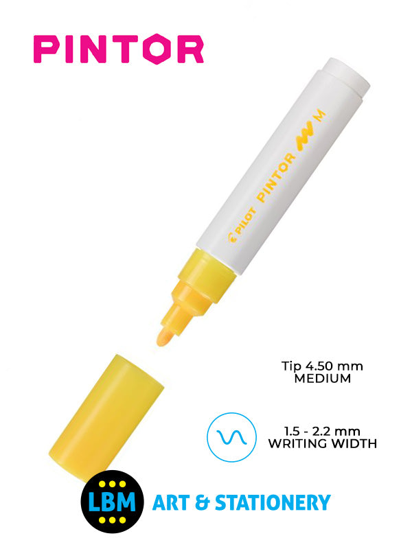 Pilot - Pintor Medium Bullet Tip Marker Pen 4.5mm Tip - Choose Colour - SW-PT-M - LBM Art & Stationery Store