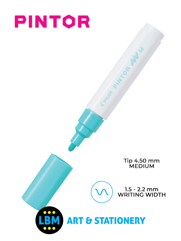 Pilot - Pintor Medium Bullet Tip Marker Pen 4.5mm Tip - Choose Colour - SW-PT-M - LBM Art & Stationery Store