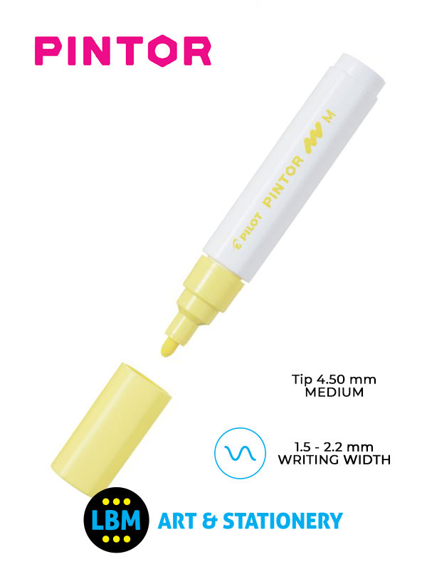 Pilot - Pintor Medium Bullet Tip Marker Pen 4.5mm Tip - Choose Colour - SW-PT-M - LBM Art & Stationery Store