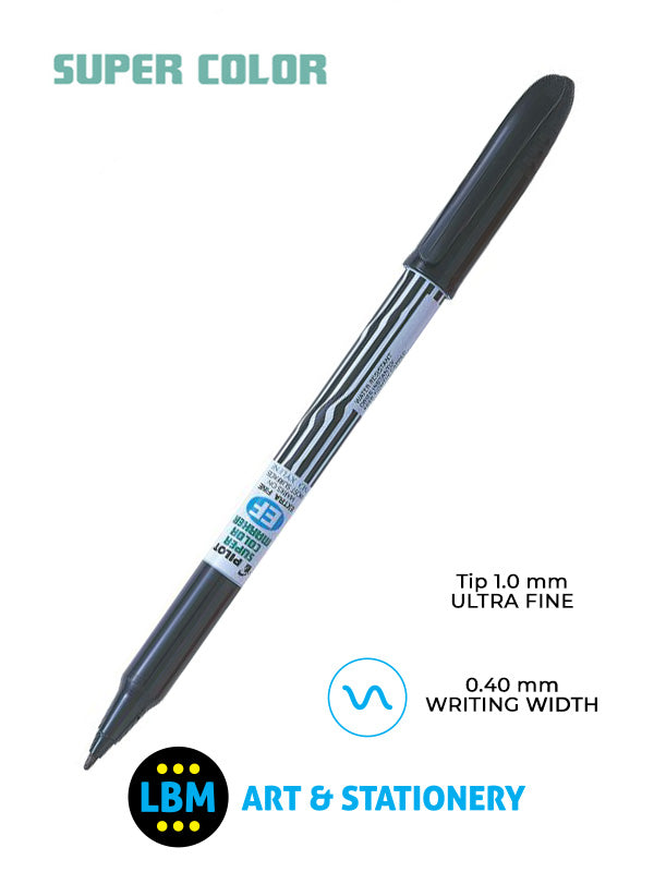 Pilot - Super Color Extra Fine Marker Pen 2.0mm Tip - Choose Colour - SCAN-EF - LBM Art & Stationery Store