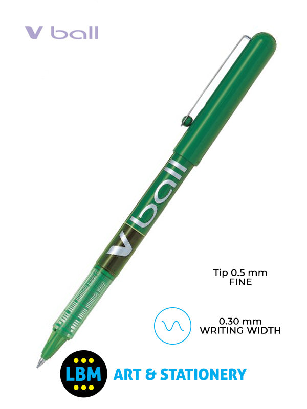 Pilot - V Ball 05 Rollerball Pen - Choose Colour - BL-VB5 - LBM Art & Stationery Store