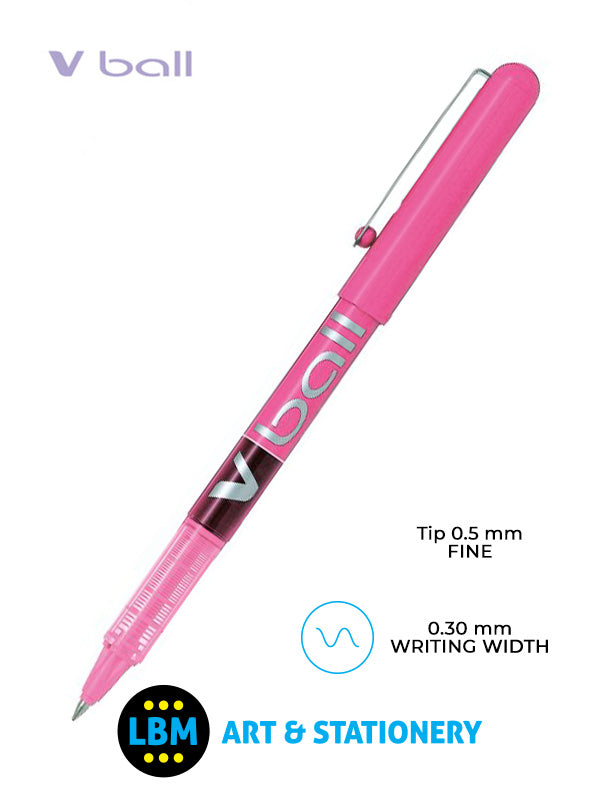 Pilot - V Ball 05 Rollerball Pen - Choose Colour - BL-VB5 - LBM Art & Stationery Store