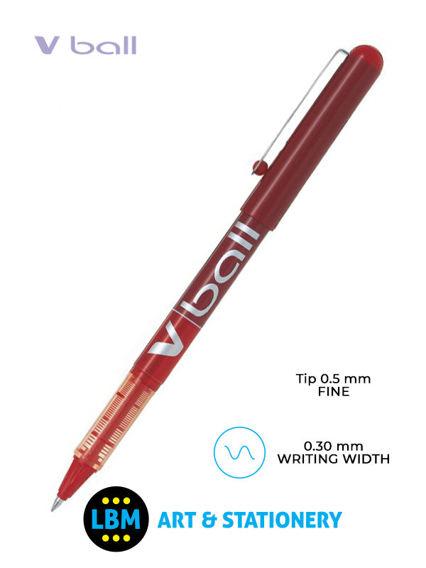 Pilot - V Ball 05 Rollerball Pen - Choose Colour - BL-VB5 - LBM Art & Stationery Store