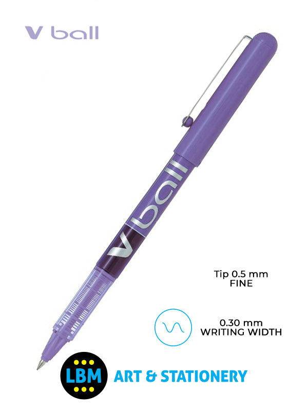 Pilot - V Ball 05 Rollerball Pen - Choose Colour - BL-VB5 - LBM Art & Stationery Store